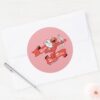Elmo_Valentine's_Cupid_Classic_Round_Sticker_3 Elmo Valentines Cupid Classic Round Sticker