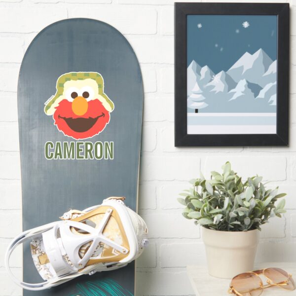 Elmo_Woodland_Face___Add_Your_Name_Sticker_7 Elmo Woodland Face Add Your Name Sticker