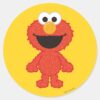 Elmo_Wool_Style_Classic_Round_Sticker_1 Elmo Wool Style Classic Round Sticker
