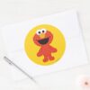 Elmo_Wool_Style_Classic_Round_Sticker_3 Elmo Wool Style Classic Round Sticker