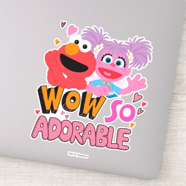 Elmo_&_Abby___Wow_So_Adorable_Sticker_1 Elmo Abby Wow So Adorable Sticker