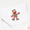 Elmo Frankenstein Costume Classic Round Sticker