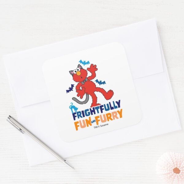 Elmo___Frightfully_Fun_&_Furry_Square_Sticker_3 Elmo Frightfully Fun Furry Square Sticker