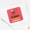 Elmo___Furry_Funny_Friendly_Square_Sticker_3 Elmo Furry Funny Friendly Square Sticker