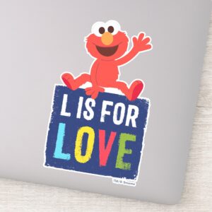 Elmo___L_is_for_Love_Sticker_1 Elmo L Is For Love Sticker