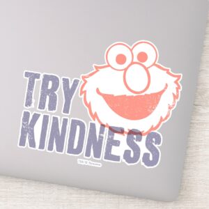 Elmo Try Kindness Sticker