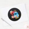 Elmo_and_Cookie_Awesome_Buds_Classic_Round_Sticker_3 Elmo And Cookie Awesome Buds Classic Round Sticker