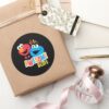 Elmo_and_Cookie_Awesome_Buds_Classic_Round_Sticker_5 Elmo And Cookie Awesome Buds Classic Round Sticker