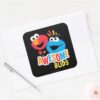 Elmo_and_Cookie_Awesome_Buds_Square_Sticker_3 Elmo And Cookie Awesome Buds Square Sticker