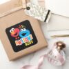Elmo_and_Cookie_Awesome_Buds_Square_Sticker_5 Elmo And Cookie Awesome Buds Square Sticker