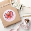 Elmo_in_Heart_Valentine_Classic_Round_Sticker_5 Elmo In Heart Valentine Classic Round Sticker