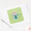 Elsa___Giving_from_the_Heart_Square_Sticker_3 Elsa Giving From The Heart Square Sticker