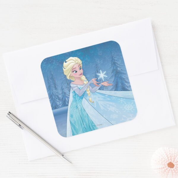 Elsa___Let_it_Go!_Square_Sticker_3 Elsa Let It Go Square Sticker
