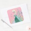 Elsa___Summer_Wish_with_Flowers_Square_Sticker_3 Elsa Summer Wish With Flowers Square Sticker
