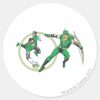 Emerald Gladiator Emerald Archer Classic Round Sticker