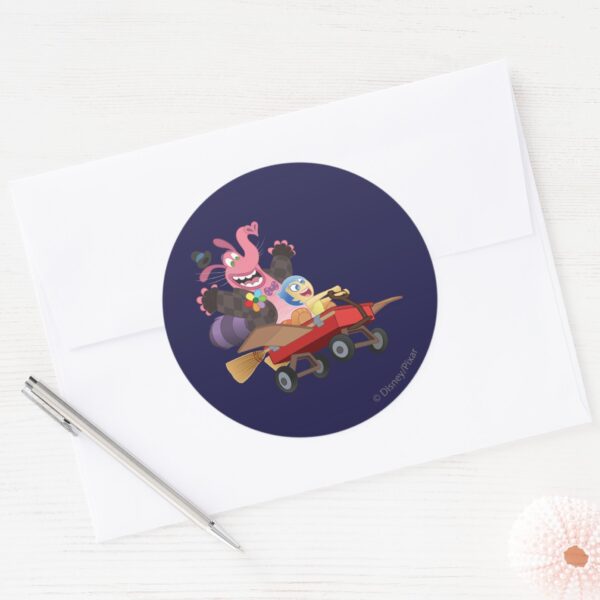 Emotional_Roller_Coaster_Classic_Round_Sticker_3 Emotional Roller Coaster Classic Round Sticker