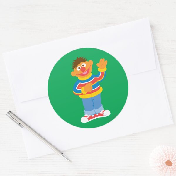 Ernie Graphic Classic Round Sticker