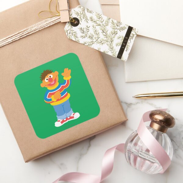 Ernie_Graphic_Square_Sticker_5 Ernie Graphic Square Sticker