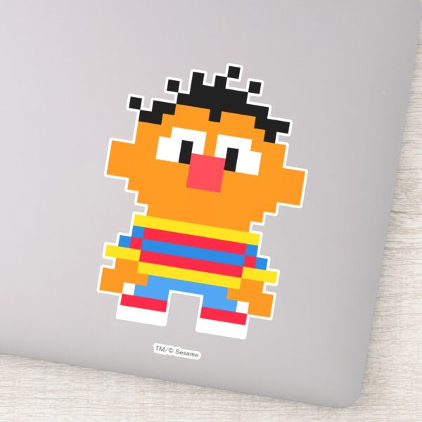 Ernie_Pixel_Art_Sticker_1 Ernie Pixel Art Sticker