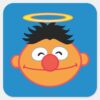 Ernie Smiling Face With Halo Square Sticker