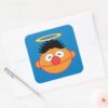 Ernie Smiling Face With Halo Square Sticker