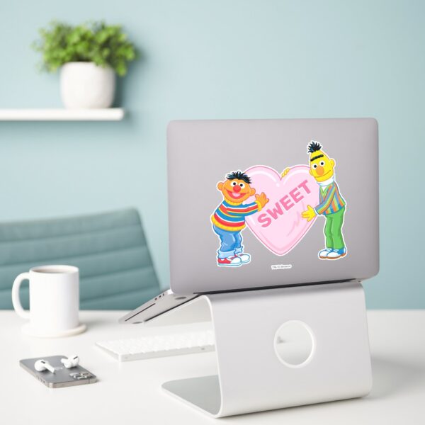Ernie_&_Bert_Big_Valentine's_Heart_Sticker_3 Ernie Bert Big Valentines Heart Sticker