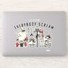 Everybody_Scream_-_Halloween_Town_Group_Sticker_8 Everybody Scream Halloween Town Group Sticker