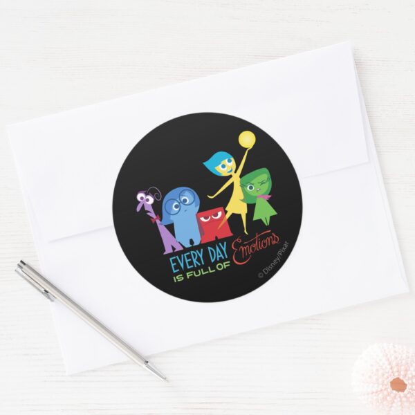 Everyday_is_Full_of_Emotions_Classic_Round_Sticker_3 Everyday Is Full Of Emotions Classic Round Sticker