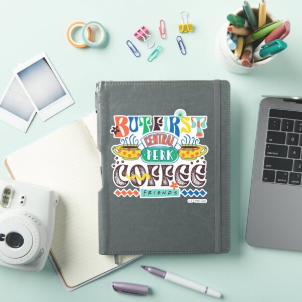 FRIENDS™_But_First_Coffee_Vibrant_Graphic_Sticker_2 FRIENDS™ But First Coffee Vibrant Graphic Sticker