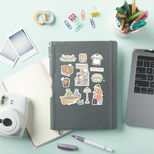 FRIENDS™_Cartoon_Icons_Sticker_8 FRIENDS™ Cartoon Icons Sticker