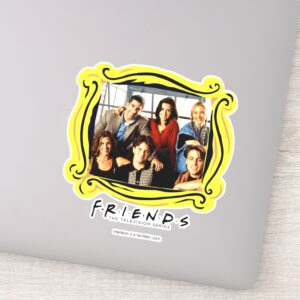 FRIENDS™ Cast Sitting In Monicas Apartment Sticker