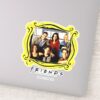 FRIENDS™ Cast Sitting In Monicas Apartment Sticker