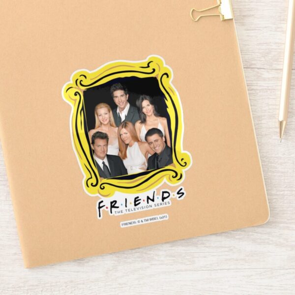 FRIENDS™_Cast_in_Formal_Wear_Closeup_Sticker_10 FRIENDS™ Cast In Formal Wear Closeup Sticker