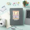 FRIENDS™ Central Perk Cartoon Coffee Shop Sticker