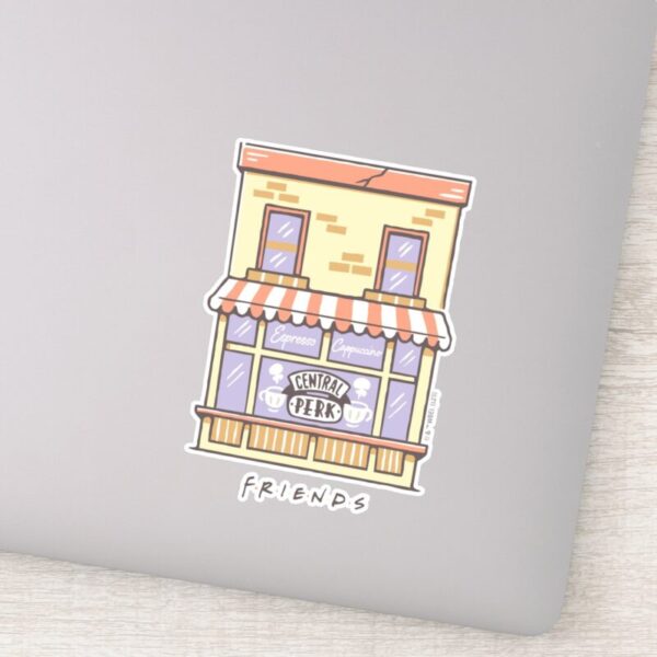 FRIENDS™_Central_Perk_Cartoon_Coffee_Shop_Sticker_12 FRIENDS™ Central Perk Cartoon Coffee Shop Sticker