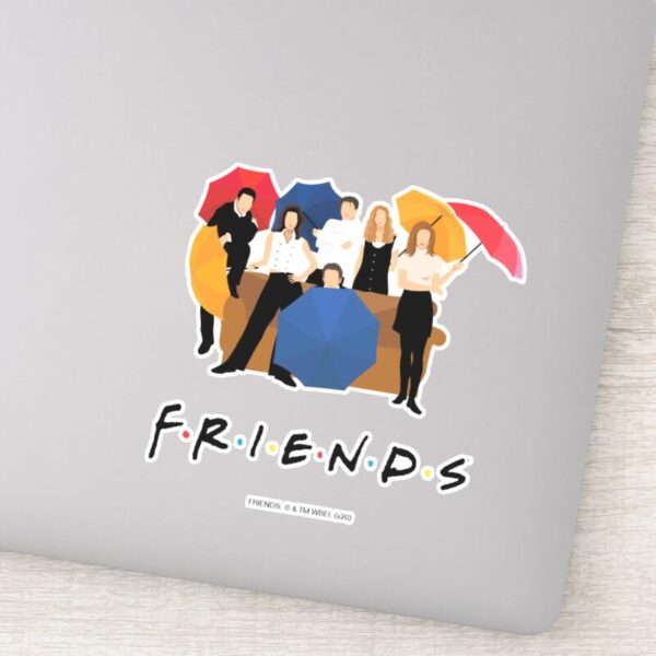 FRIENDS™_Character_Silhouette_Sticker_1 FRIENDS™ Character Silhouette Sticker