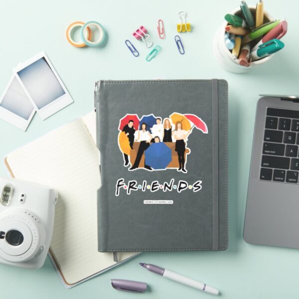 FRIENDS™_Character_Silhouette_Sticker_12 FRIENDS™ Character Silhouette Sticker