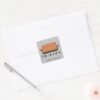 FRIENDS™ Couch Square Sticker