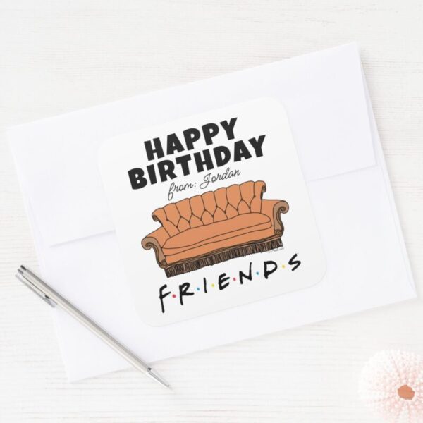 FRIENDS™_Couch___Birthday_Gift_Tag_3 FRIENDS™ Couch Birthday Gift Tag