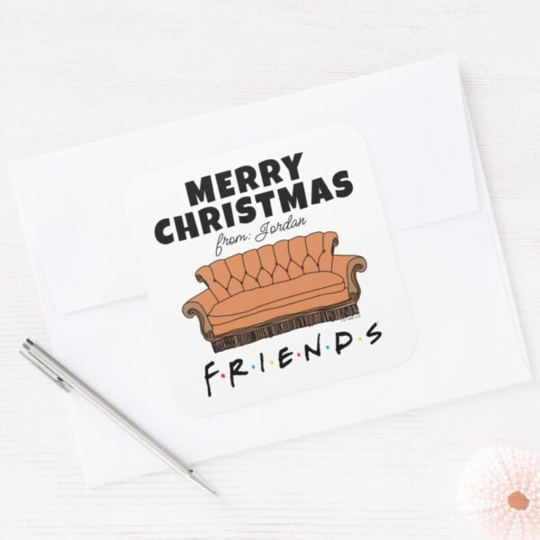 FRIENDS™_Couch___Christmas_Gift_Tag_3 FRIENDS™ Couch Christmas Gift Tag