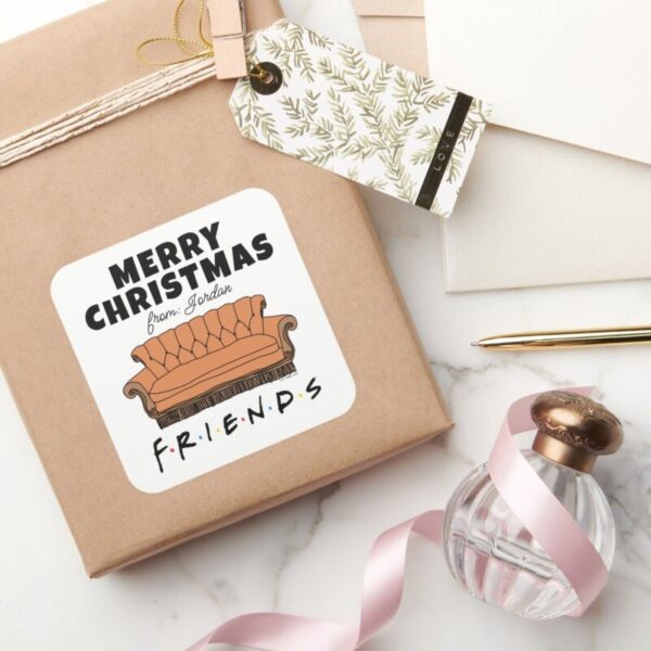 FRIENDS™_Couch___Christmas_Gift_Tag_5 FRIENDS™ Couch Christmas Gift Tag