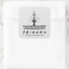 FRIENDS™ Fountain Square Sticker