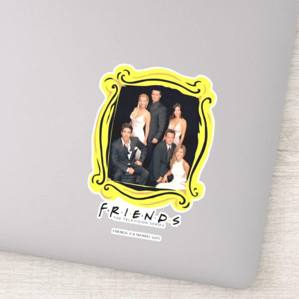 FRIENDS™_Group_in_Black_and_White_Formal_Wear_Sticker_10 FRIENDS™ Group In Black And White Formal Wear Sticker