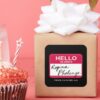 FRIENDS™ Hello My Name Is Regina Phalange Square Sticker