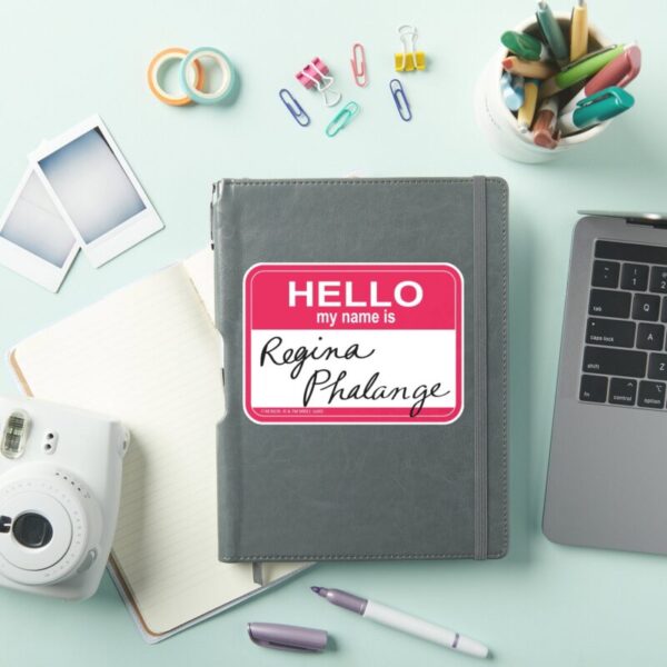 FRIENDS™_Hello_My_Name_is_Regina_Phalange_Sticker_7 FRIENDS™ Hello My Name Is Regina Phalange Sticker