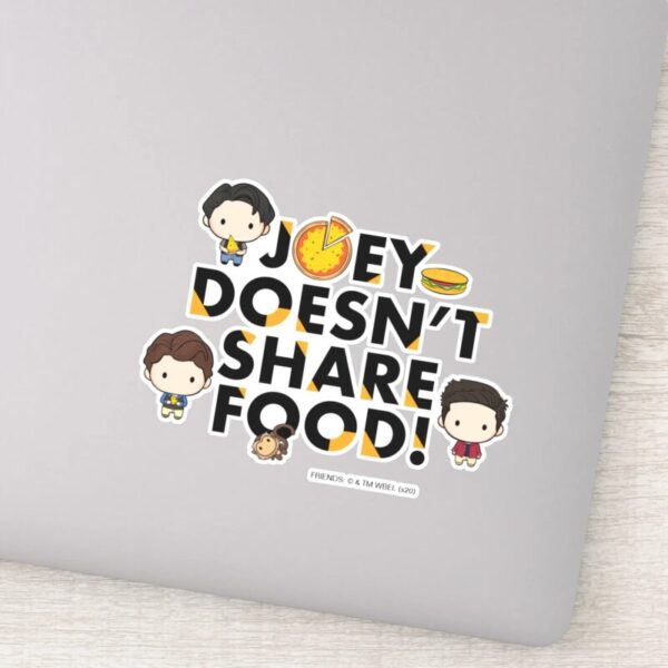 FRIENDS™_Joey_Doesn't_Share_Food_Chibi_Sticker_6 FRIENDS™ Joey Doesnt Share Food Chibi Sticker