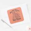 FRIENDS™ Joey Pizza Quote Square Sticker