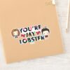 FRIENDS™ Ross Rachel Lobster Chibi Sticker
