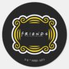 FRIENDS™ The Television Series Classic Round Sticker