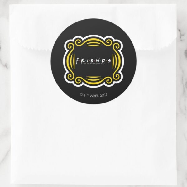 FRIENDS™ The Television Series Classic Round Sticker